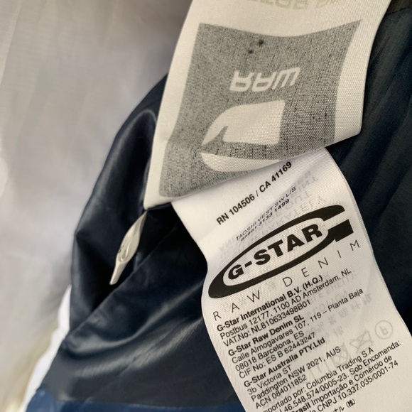 G Star Raw Denim Reversible Jacket 3301 Pharell sz Large - Picture 14 of 14